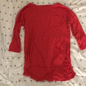 Quarter sleeve shirt